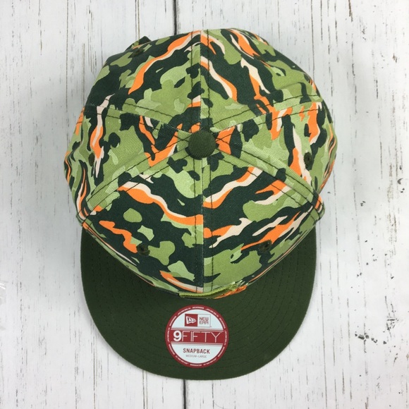 RARE Camo NewEra 9Fifty SnapBack Blue Jays Hat NEW - Picture 6 of 9
